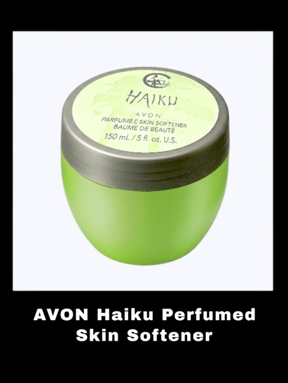 AVON Haiku 5.0 Fluid Ounces Perfumed Skin Softener
